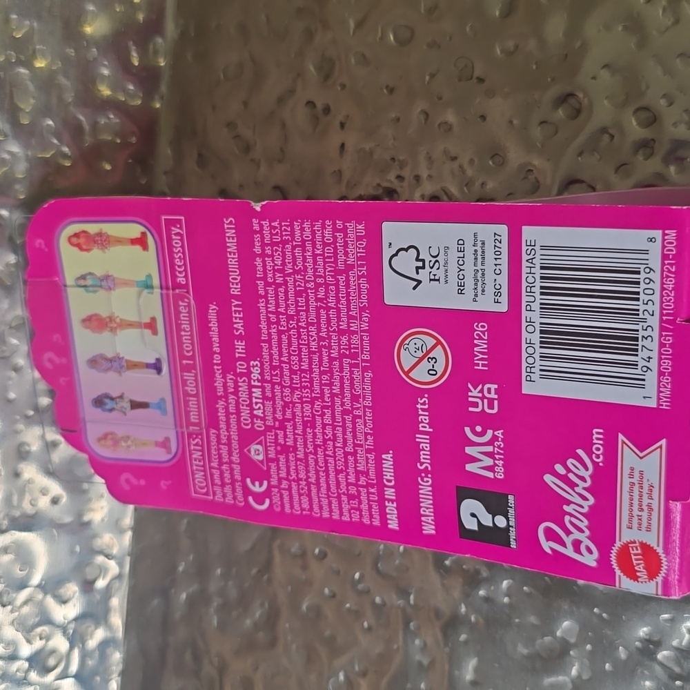 Mattel Barbie Land Surprise Cup Toy - NEW - Picture 2 of 3